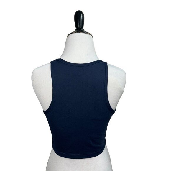 Buff Bunny Women's L Large Crop Top Tank Top Fits Small Stretchy Workout Gym - Picture 4 of 7